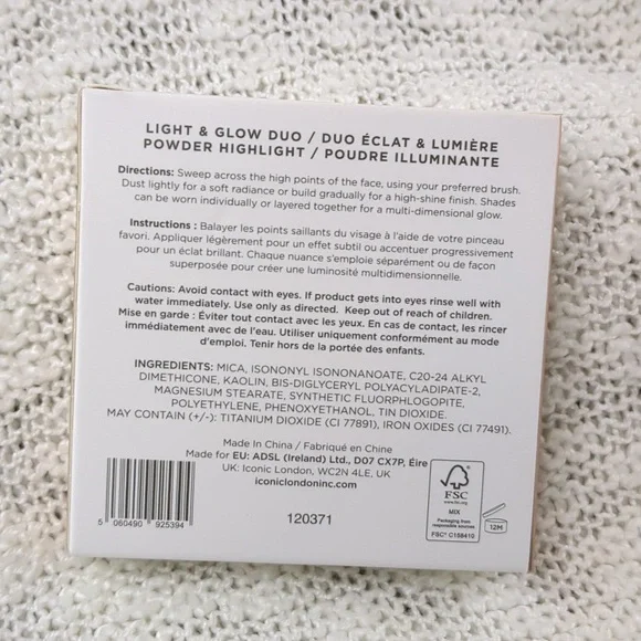 ICONIC London Light & Glow Duo, 2x 4g/0.14oz - Picture 3 of 13